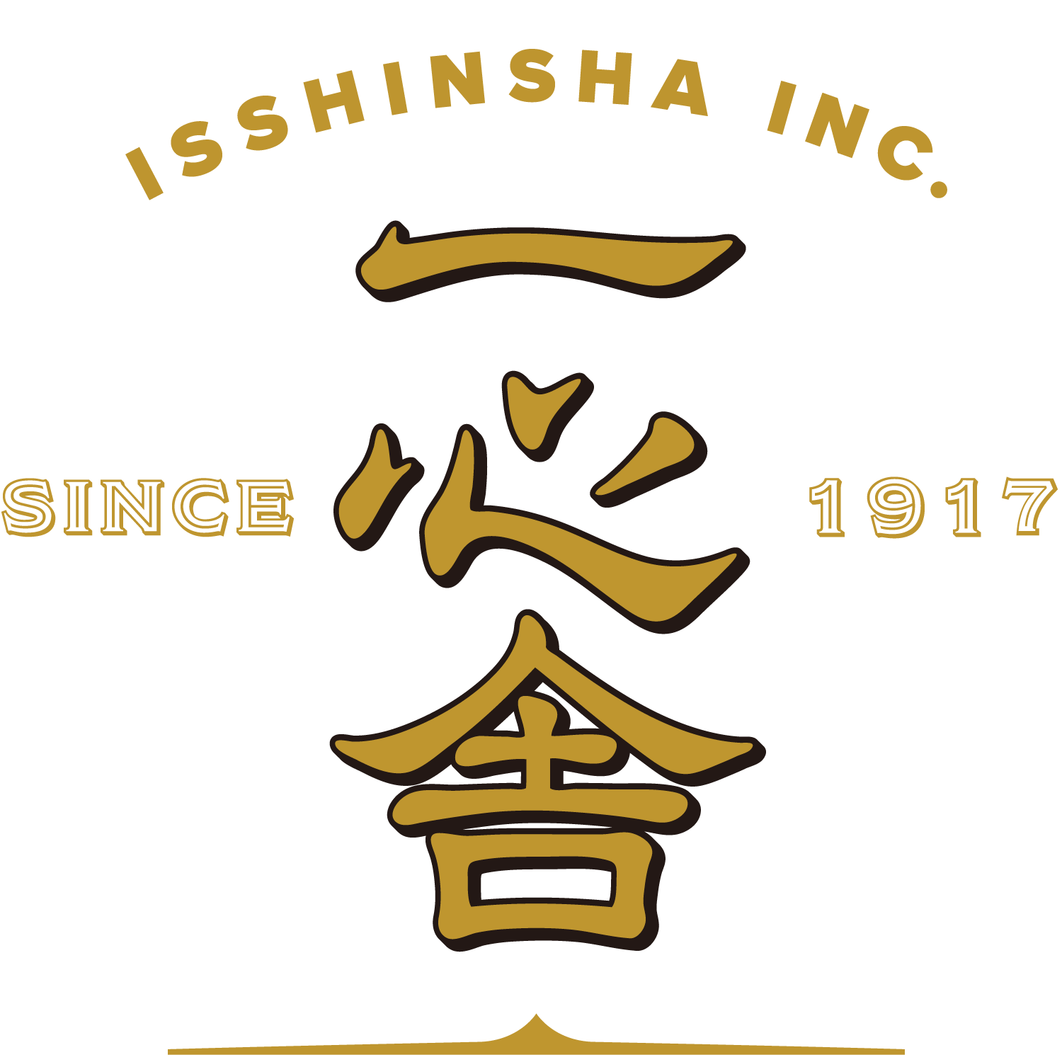 一心舎 ISSHINSHA INC. SINCE 1917